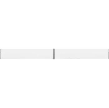 Stínicí technika vidaXL Zatahovací boční markýza / zástěna 140 x 1200 cm krémová