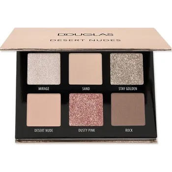 Přípravek na oči Douglas Collection - Make-Up Desert Nudes Mini Eyeshadow Palette Paletky očních stínů 7.5 g Světle hnědá dámské