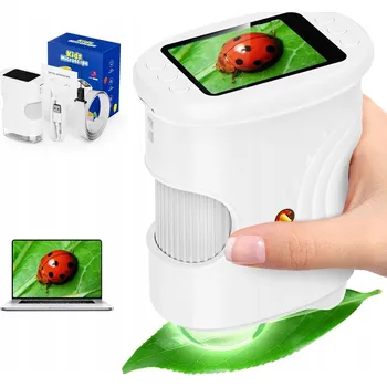 Obraz DĚTSKÝ MIKROSKOP 1000X S LED A 2 MEGAPIXELY - KVALITNÍ OBRAZ - DÁREK