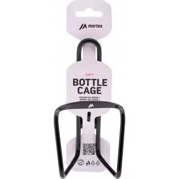 Košík na láhev Košík na lahev na pití Martes KARDI II černý