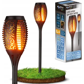 Venkovní osvětlení Solární lampa zapichovací Masterled černá 51 cm 1 ks