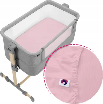 Prostěradlo Prostěradlo do postýlky Kinderkraft NESTE GROW 52x89 cm, mušelínové vzory