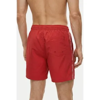 Pánské plavky Calvin Klein Swimwear Plavecké šortky LV00N61002 Červená Regular Fit S