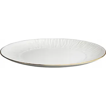 Talíř Dezertní talíř porcelán MariaPaula Natura Zlatá 22 cm