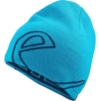 Čepice Oboustranná čepice EDELRID CORPORATE BEANIE modrá