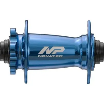 Novatec přední náboj Premium XD601SB/A-B15 32d 15x110 OEM (modrá)