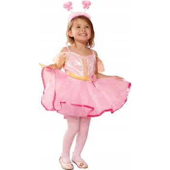 Karnevalový kostým Kostým motýla, růžové Šaty , maškarní kostým, karnevalový ples 122-128