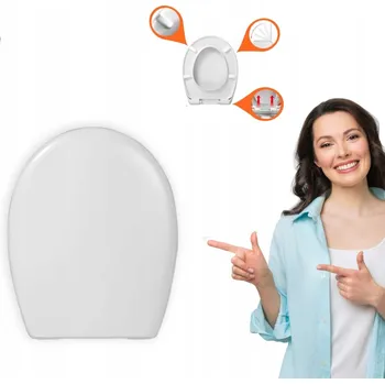 WC sedátko WC sedátko pro CERSANIT President Mito, pomalu padající, bílý duroplast