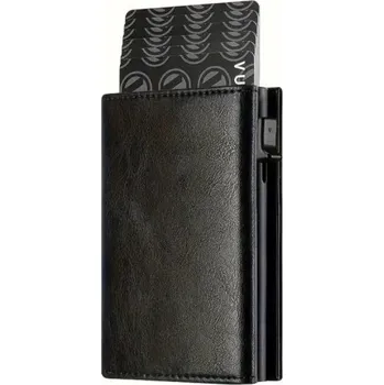 Peněženka Pánská peněženka 10,2 x 7 x 2,5 cm Rozkládací provedení s kapsičkou na zip Přihrádky na karty Umělá kůže polyesterová podšívka černá
