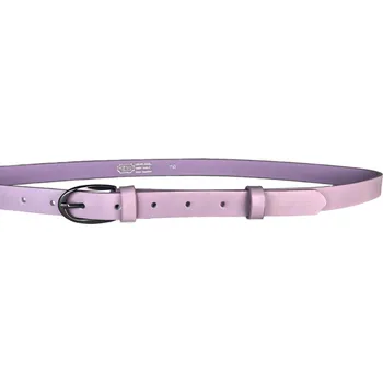 Opasek PENNY BELTS Kožený opasek 20-205-06 lila - 100 cm