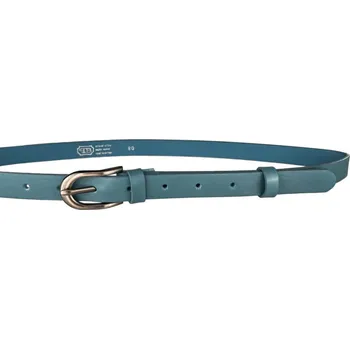 Opasek PENNY BELTS Kožený opasek 20-186-57 modrý - 95 cm