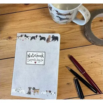 Sešit Sešit A5/40 listů, linkovaný, SNM01 Roztomilé páry psů