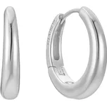 Atreya Stříbrné kruhové náušnice Classic Slim Hoops - Prémiová
