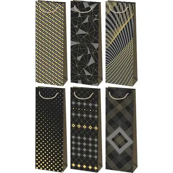 Dárková taška Dárková taška na láhev T15Z 15, 13x38x11cm