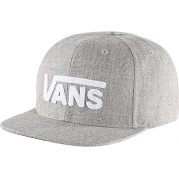 Kšiltovka kšiltovka Vans Drop V Logo Snapback - Cement Heather one size