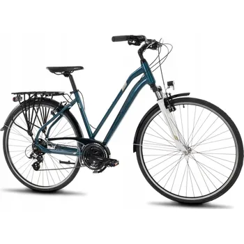 Trekingové kolo Romet GAZELA, rám 19 palců, kola 28", modré