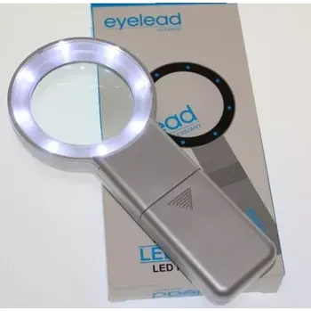 Lupa Zvětšovací lupa s osvětlením Eyelead - 5x (76mm)