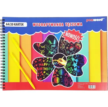 Barevný papír Barevný papír A4 Penword 20 listů