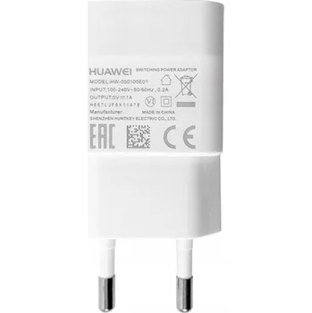 USB síťová nabíječka pro Huawei 1000 mA 5 V HW-050100E01 bílá