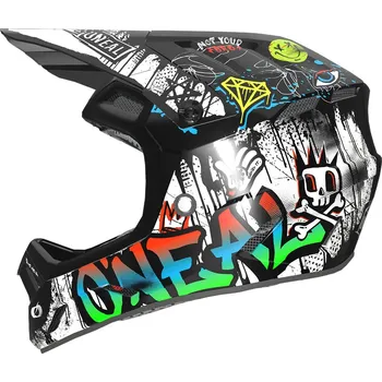 Sport Integrální přilba - O'NEAL Backflip RANCID 2025 - černá/bílá S