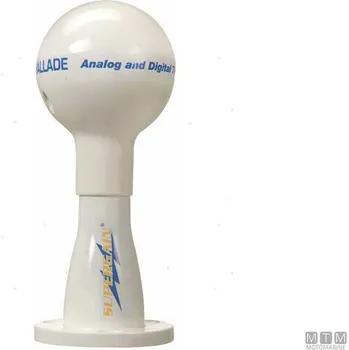 Televizní anténa Anténa Supergain Ballade TV - signály DVB-T/T2 a HDTV