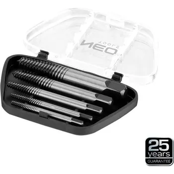 Sada 5 ks vytahovačů zlomených šroubů NEO Tools