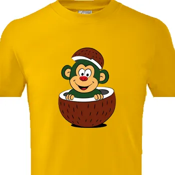 Chlapecké tričko Tričko Pro nejmenší | Dětské tričko Opička