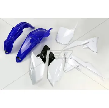 UFO sada plastů YAMAHA YZF 250 '14-'18, YZF 450 '14-'17 (modrá/bílá)