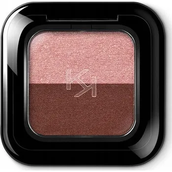 Oční stíny KIKO Milano Bright Duo Pečené oční stíny 12 CORAL DARK BRICK