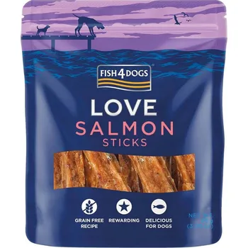 Pamlsek pro psa Fish4Dogs Lososová tyčinka 85g Hypoalergenní rybí pamlsek pro psy z LOSOSA