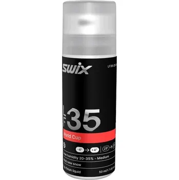 Lyžařský vosk vosk Swix LF35 WC Liquid Fine Mid, 50ml 111414