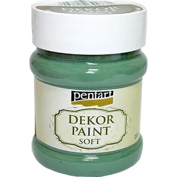 Speciální výtvarná barva Dekor Paint - křídová vintage barva 230ml - khaki