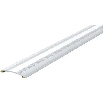 přechodová lišta Přechodová lišta vyrovnávací Skandor samolepicí 2700 x 40 x 5 mm stříbrná