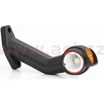 Cyklosvítilna poziční světlo LED (190x138 mm) kombinace 3v1 s gumovým držákem, kabel 0,5 m, P