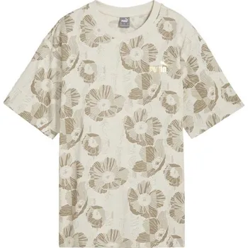 Dámské triko Puma ESSENTIALS + CLASS ACT TEE XS Béžová, Zlatá