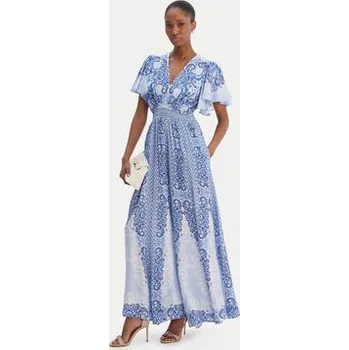 Dámské šaty Hale Bob Letní šaty Sandra 5YTK664A Modrá Regular Fit M