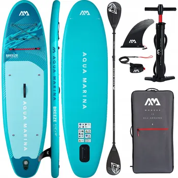 Paddleboard SUP deska Aqua Marina Breeze 9'10 2026 + KAJAKOVÉ PÁDLO 300 cm