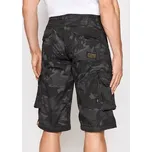 Alpha Industries Šortky z materiálu Jet Camo 191200C Černá Regular Fit 36