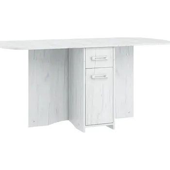 Jídelní stůl Sklápěcí jídelní stůl LORENA X v dekoru craft bílá