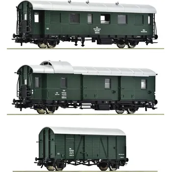 Vláček a vláčkodráha Roco 3dílná sada služebních vozů ÖBB - 6200134