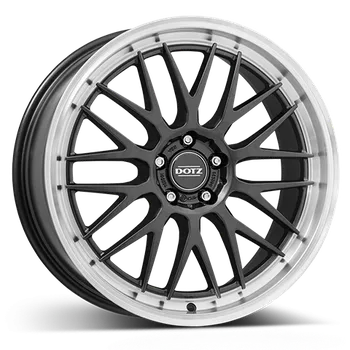 Disk DOTZ Bilbao dark 7x17 ET37 4/100/60.1