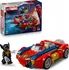 Stavebnice LEGO LEGO Marvel 76336 Spider-Man a auto vs. venomizovaný Wolverine