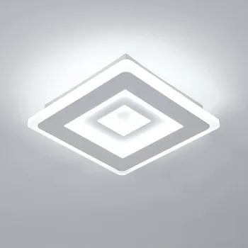 Stropní svítidlo stropní svítidlo LED čtverec moderní do obývacího pokoje 28W 3000K