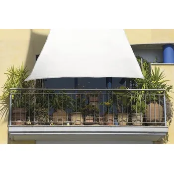 Krycí plachta Sluneční plachta obdélník, HDPE 180 g/m², bílá 270x140 cm