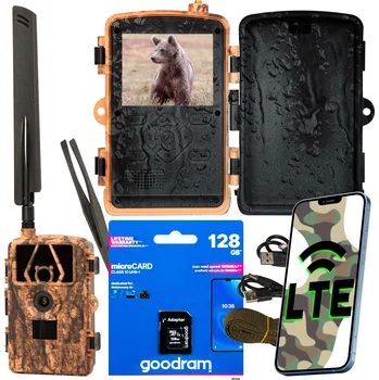 Bezpečnostní kamera Fotopast Blow KM800 LTE 60 Mpx 4K UHD IP66 Wi-Fi