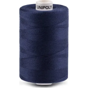 Nit Polyesterové nitě Unipoly návin 1000 m, střední, 549 modrá tmavá