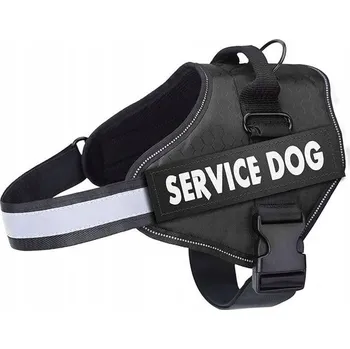 Postroj pro psa Reflexní postroj pro psa se síťkou, velikost XS, černý