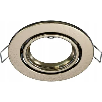 Bodové svítidlo LED svítidlo, pohyblivé, mosazné + žárovka GU10 3W