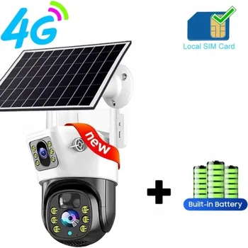 IP kamera KAMERA 4G VENKOVNÍ OTOČNÁ SOLÁRNÍ IP KAMERA