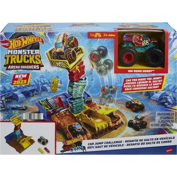 autíčko Mattel Hot Wheels Monster trucks aréna:semifinále set asst